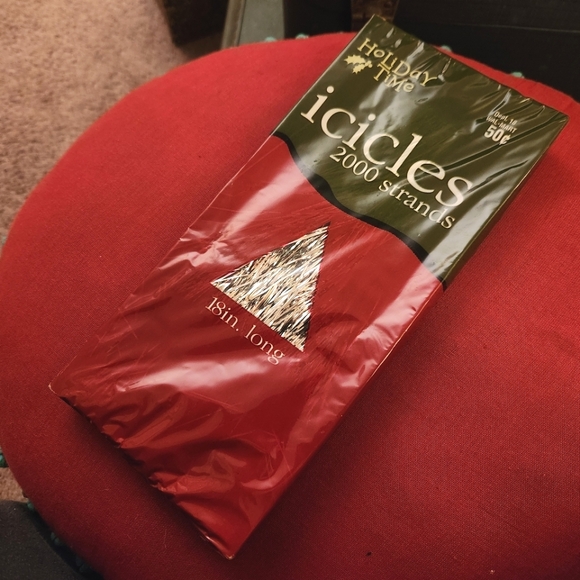 Vintage Tinsel Christmas Tree Icicles Brite Star 2000 Strands - Picture 2 of 8